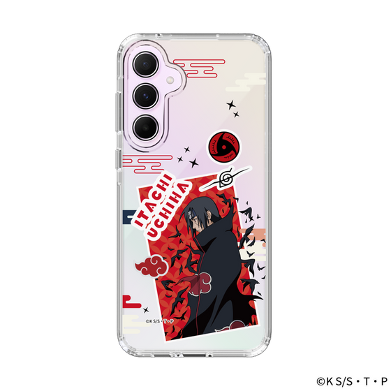 スリムプロテクションケース［ NARUTO -ナルト- 疾風伝 - ステッカー - うちはイタチ ］