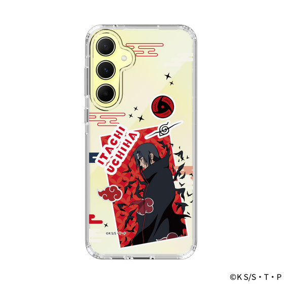 スリムプロテクションケース［ NARUTO -ナルト- 疾風伝 - ステッカー - うちはイタチ ］