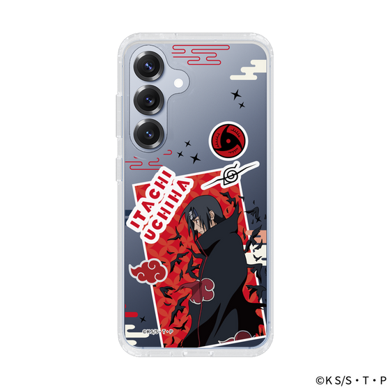 スリムプロテクションケース［ NARUTO -ナルト- 疾風伝 - ステッカー - うちはイタチ ］