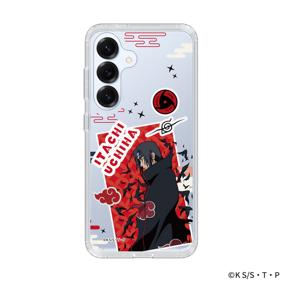 スリムプロテクションケース［ NARUTO -ナルト- 疾風伝 - ステッカー - うちはイタチ ］