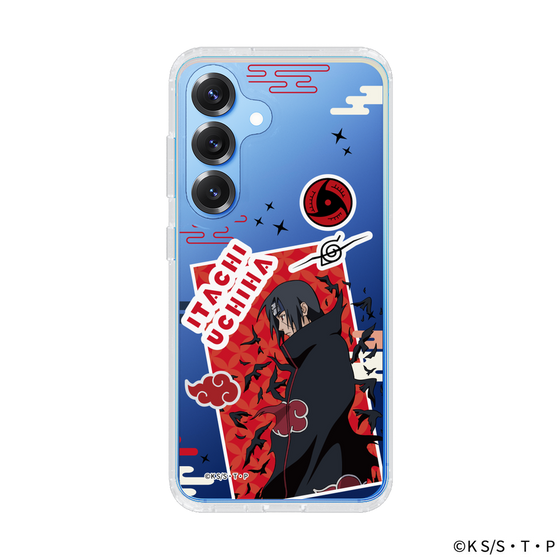 スリムプロテクションケース［ NARUTO -ナルト- 疾風伝 - ステッカー - うちはイタチ ］