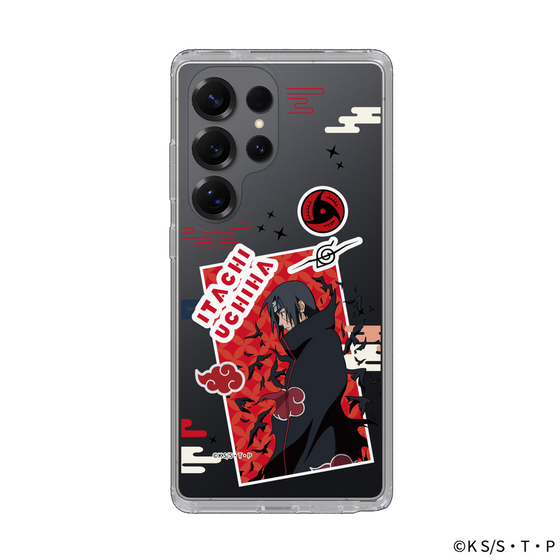 スリムプロテクションケース［ NARUTO -ナルト- 疾風伝 - ステッカー - うちはイタチ ］