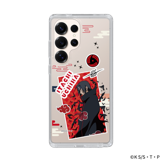 スリムプロテクションケース［ NARUTO -ナルト- 疾風伝 - ステッカー - うちはイタチ ］