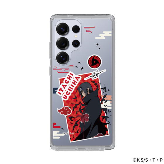 スリムプロテクションケース［ NARUTO -ナルト- 疾風伝 - ステッカー - うちはイタチ ］