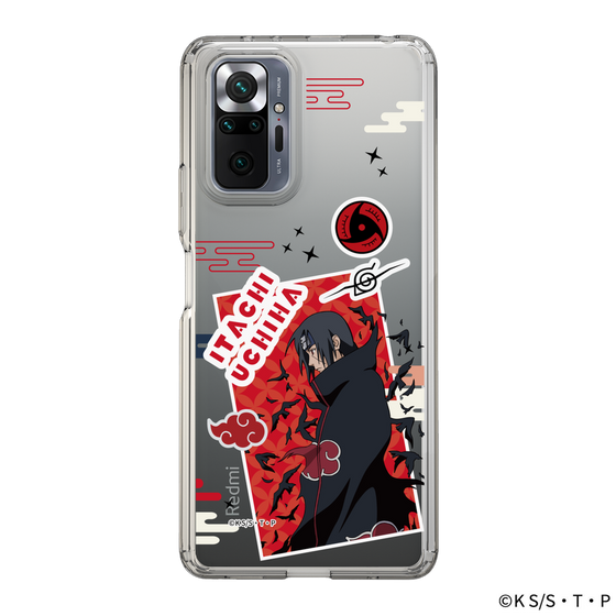 スリムプロテクションケース［ NARUTO -ナルト- 疾風伝 - ステッカー - うちはイタチ ］