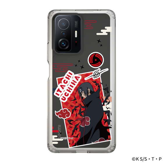 スリムプロテクションケース［ NARUTO -ナルト- 疾風伝 - ステッカー - うちはイタチ ］