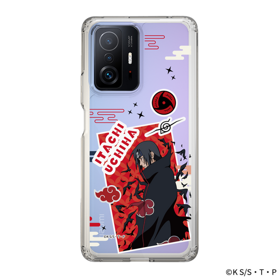 スリムプロテクションケース［ NARUTO -ナルト- 疾風伝 - ステッカー - うちはイタチ ］