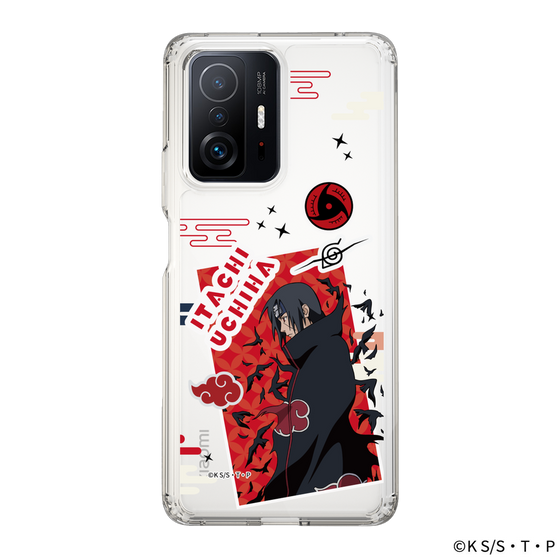 スリムプロテクションケース［ NARUTO -ナルト- 疾風伝 - ステッカー - うちはイタチ ］