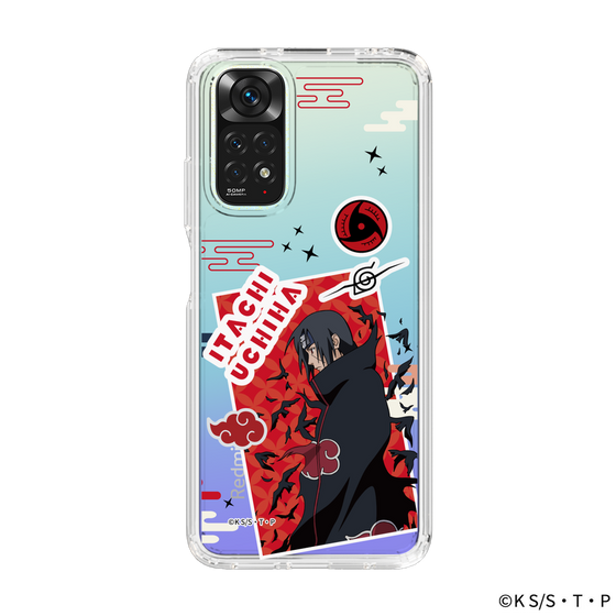 スリムプロテクションケース［ NARUTO-ナルト- 疾風伝 - ステッカー - うちはイタチ ］