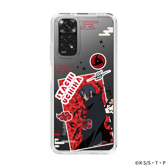 スリムプロテクションケース［ NARUTO -ナルト- 疾風伝 - ステッカー - うちはイタチ ］