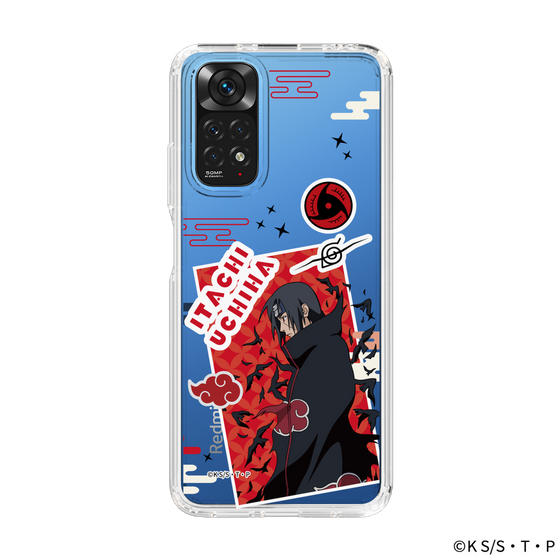 スリムプロテクションケース［ NARUTO -ナルト- 疾風伝 - ステッカー - うちはイタチ ］