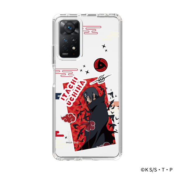 スリムプロテクションケース［ NARUTO-ナルト- 疾風伝 - ステッカー - うちはイタチ ］