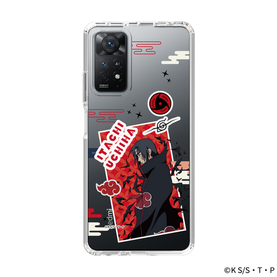 スリムプロテクションケース［ NARUTO -ナルト- 疾風伝 - ステッカー - うちはイタチ ］