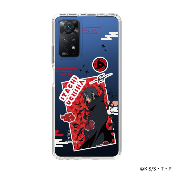 スリムプロテクションケース［ NARUTO -ナルト- 疾風伝 - ステッカー - うちはイタチ ］