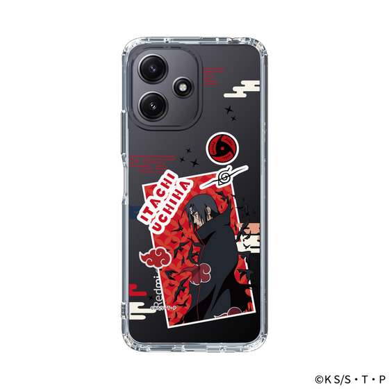 スリムプロテクションケース［ NARUTO -ナルト- 疾風伝 - ステッカー - うちはイタチ ］