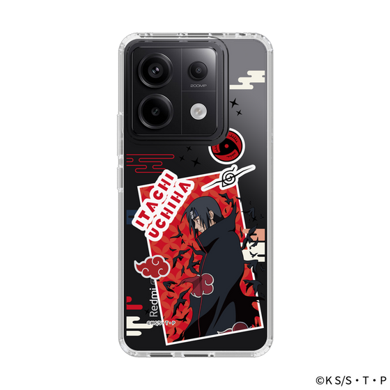 スリムプロテクションケース［ NARUTO -ナルト- 疾風伝 - ステッカー - うちはイタチ ］