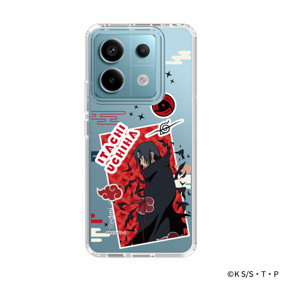 スリムプロテクションケース［ NARUTO -ナルト- 疾風伝 - ステッカー - うちはイタチ ］