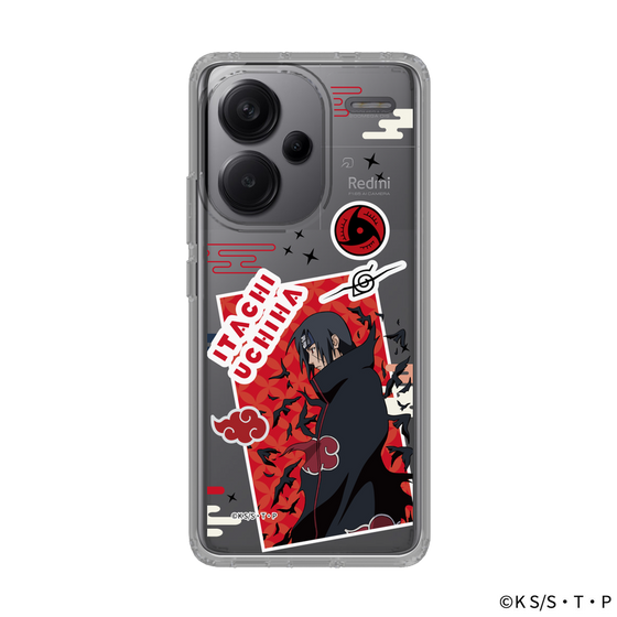 スリムプロテクションケース［ NARUTO -ナルト- 疾風伝 - ステッカー - うちはイタチ ］