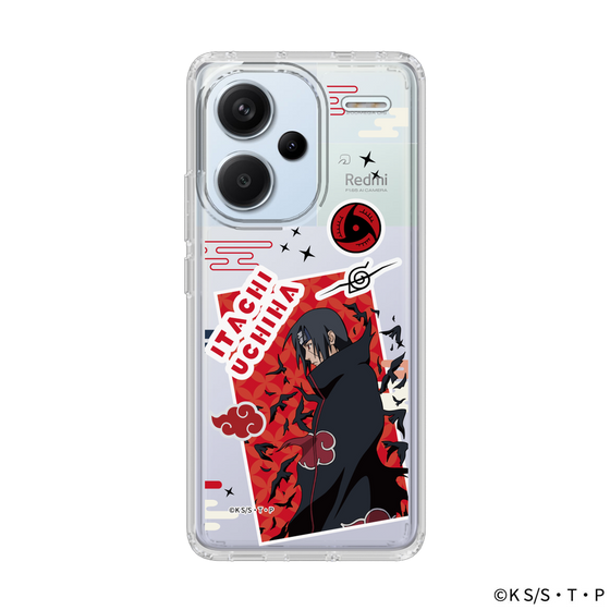 スリムプロテクションケース［ NARUTO -ナルト- 疾風伝 - ステッカー - うちはイタチ ］