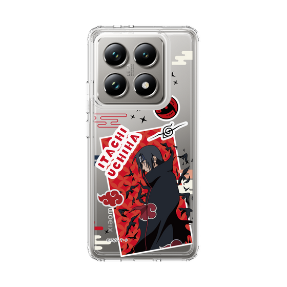 スリムプロテクションケース［ NARUTO -ナルト- 疾風伝 - ステッカー - うちはイタチ ］