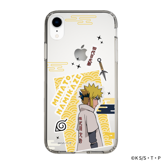 スリムプロテクションケース［ NARUTO -ナルト- 疾風伝 - ステッカー - 波風ミナト ］