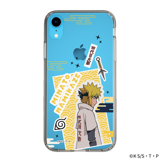 スリムプロテクションケース［ NARUTO -ナルト- 疾風伝 - ステッカー - 波風ミナト ］