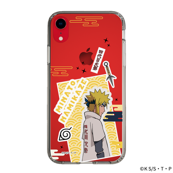 スリムプロテクションケース［ NARUTO -ナルト- 疾風伝 - ステッカー - 波風ミナト ］