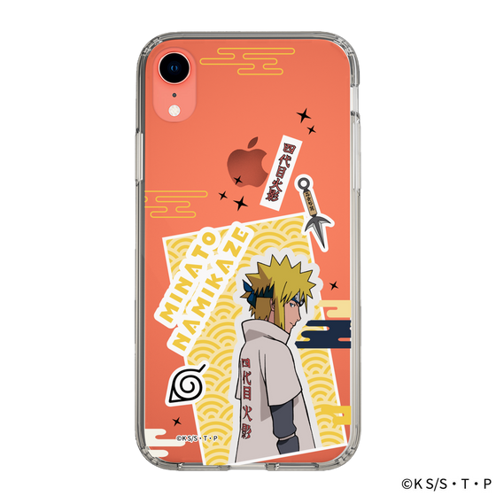 スリムプロテクションケース［ NARUTO -ナルト- 疾風伝 - ステッカー - 波風ミナト ］