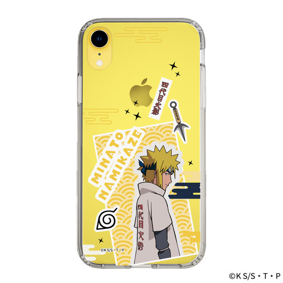 スリムプロテクションケース［ NARUTO -ナルト- 疾風伝 - ステッカー - 波風ミナト ］