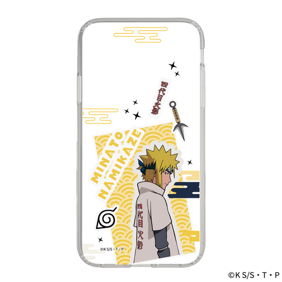スリムプロテクションケース［ NARUTO -ナルト- 疾風伝 - ステッカー - 波風ミナト ］