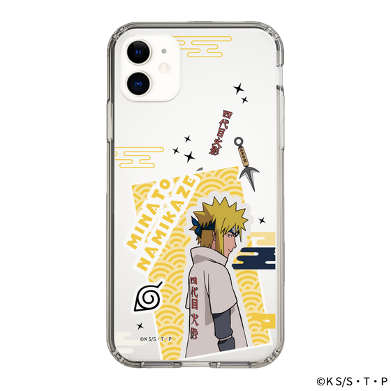 スリムプロテクションケース［ NARUTO-ナルト- 疾風伝 - ステッカー - 波風ミナト ］