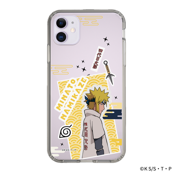 スリムプロテクションケース［ NARUTO -ナルト- 疾風伝 - ステッカー - 波風ミナト ］