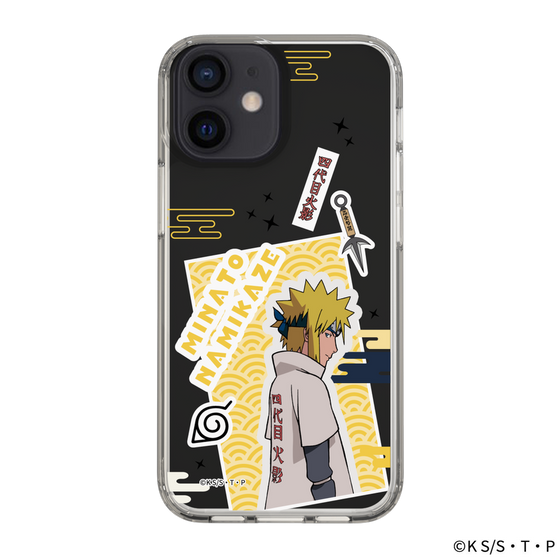 スリムプロテクションケース［ NARUTO -ナルト- 疾風伝 - ステッカー - 波風ミナト ］
