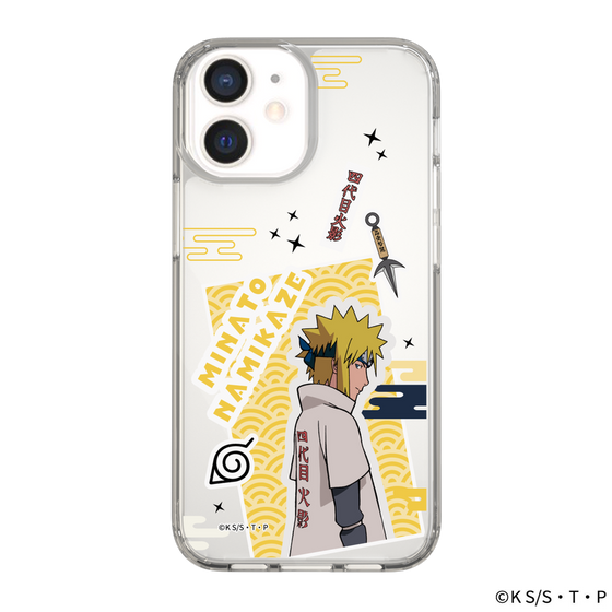 スリムプロテクションケース［ NARUTO -ナルト- 疾風伝 - ステッカー - 波風ミナト ］