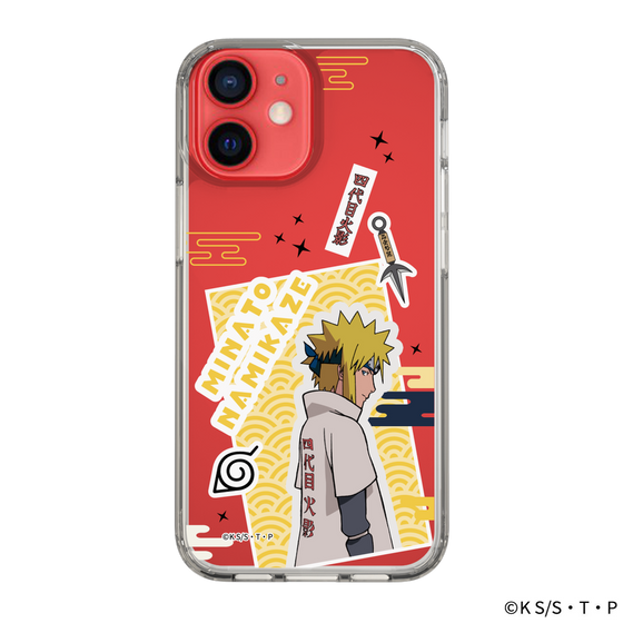 スリムプロテクションケース［ NARUTO -ナルト- 疾風伝 - ステッカー - 波風ミナト ］