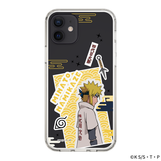 スリムプロテクションケース［ NARUTO -ナルト- 疾風伝 - ステッカー - 波風ミナト ］