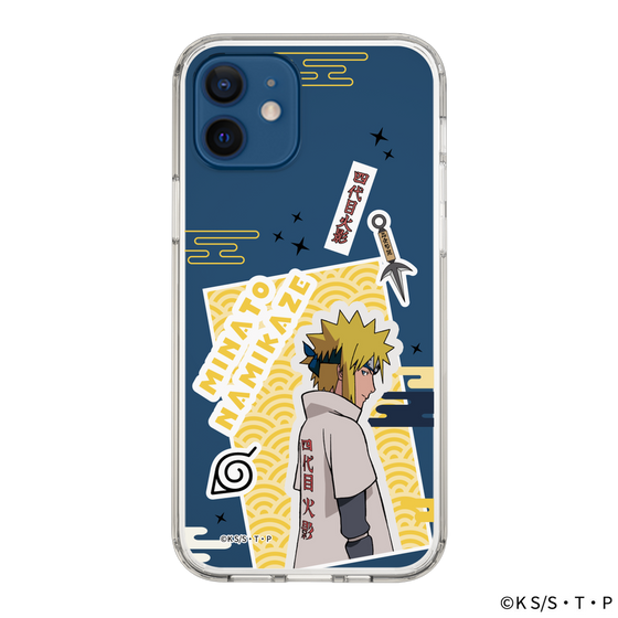 スリムプロテクションケース［ NARUTO -ナルト- 疾風伝 - ステッカー - 波風ミナト ］