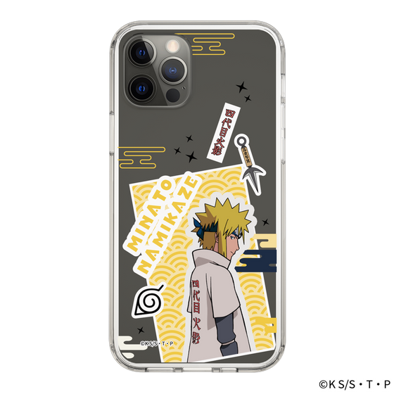 スリムプロテクションケース［ NARUTO -ナルト- 疾風伝 - ステッカー - 波風ミナト ］