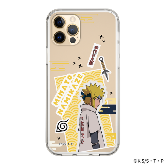 スリムプロテクションケース［ NARUTO -ナルト- 疾風伝 - ステッカー - 波風ミナト ］