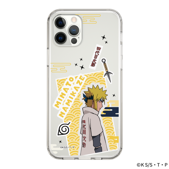 スリムプロテクションケース［ NARUTO -ナルト- 疾風伝 - ステッカー - 波風ミナト ］