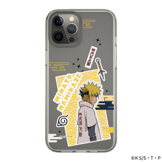 スリムプロテクションケース［ NARUTO -ナルト- 疾風伝 - ステッカー - 波風ミナト ］