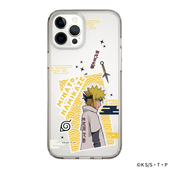 スリムプロテクションケース［ NARUTO -ナルト- 疾風伝 - ステッカー - 波風ミナト ］