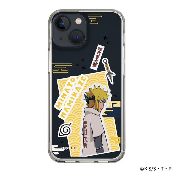 スリムプロテクションケース［ NARUTO -ナルト- 疾風伝 - ステッカー - 波風ミナト ］