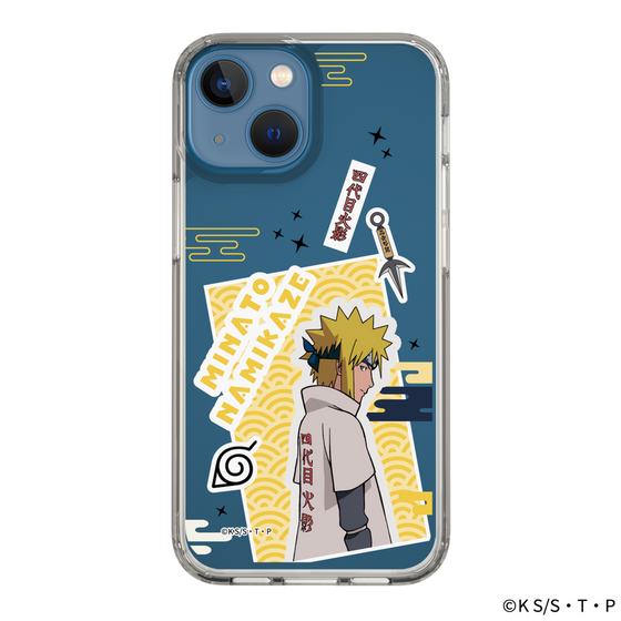 スリムプロテクションケース［ NARUTO -ナルト- 疾風伝 - ステッカー - 波風ミナト ］