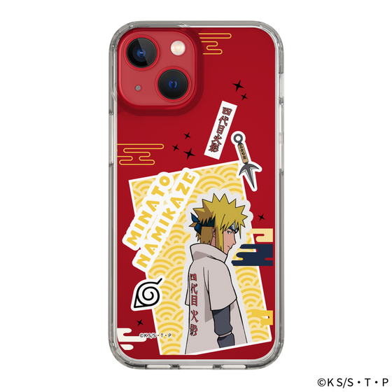 スリムプロテクションケース［ NARUTO -ナルト- 疾風伝 - ステッカー - 波風ミナト ］