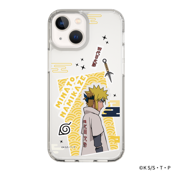 スリムプロテクションケース［ NARUTO -ナルト- 疾風伝 - ステッカー - 波風ミナト ］