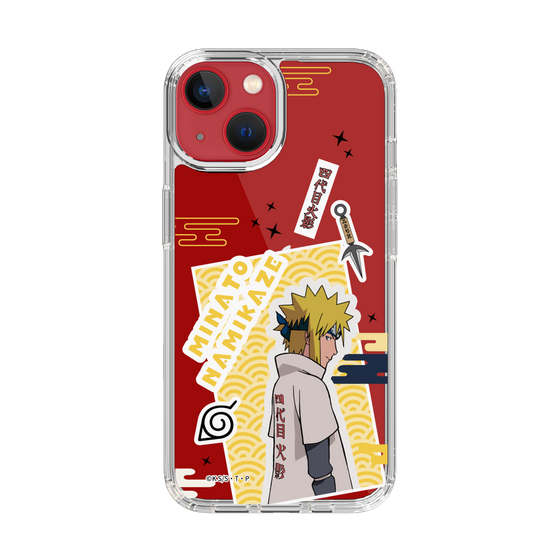 スリムプロテクションケース［ NARUTO -ナルト- 疾風伝 - ステッカー - 波風ミナト ］