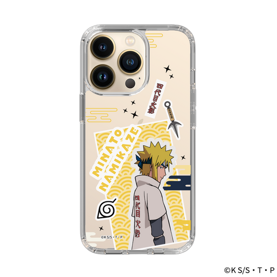 スリムプロテクションケース［ NARUTO-ナルト- 疾風伝 - ステッカー - 波風ミナト ］