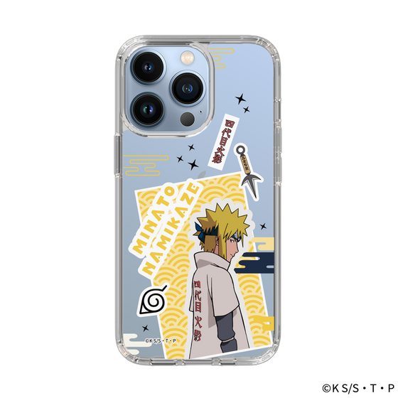 スリムプロテクションケース［ NARUTO -ナルト- 疾風伝 - ステッカー - 波風ミナト ］