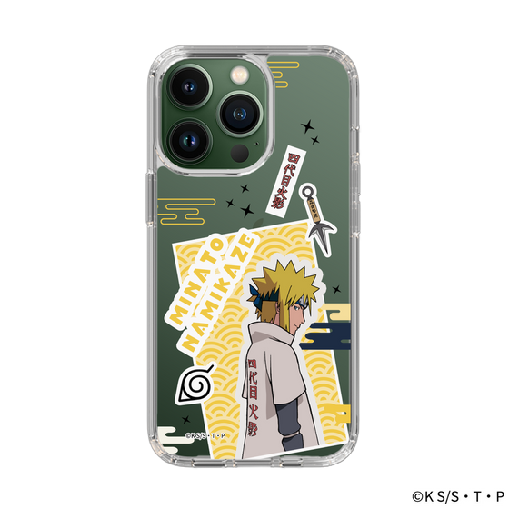 スリムプロテクションケース［ NARUTO -ナルト- 疾風伝 - ステッカー - 波風ミナト ］